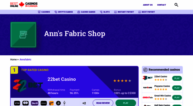 annsfabric.com