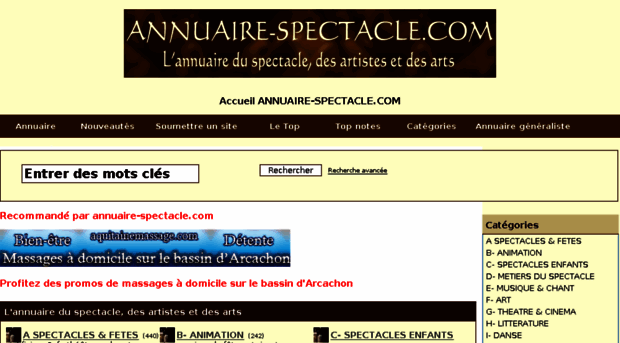 annuaire-spectacle.com