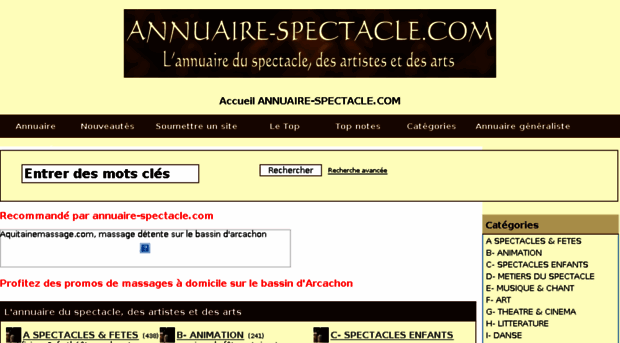 annuaire-spectacle.net
