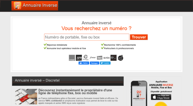 annuaireinverse.discretel.fr