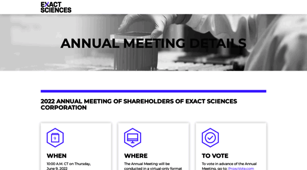 annual-report.exactsciences.com