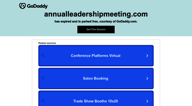 annualleadershipmeeting.com