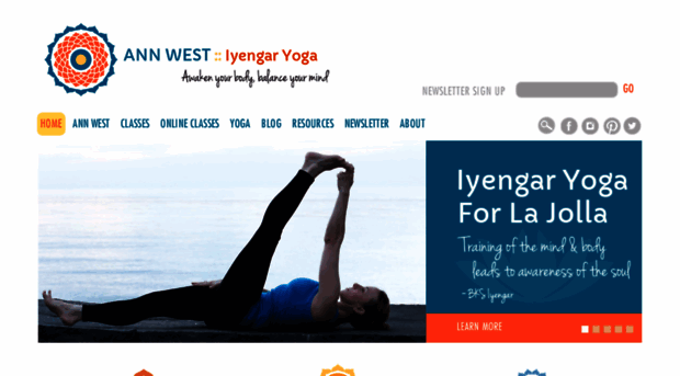 annwestyoga.com