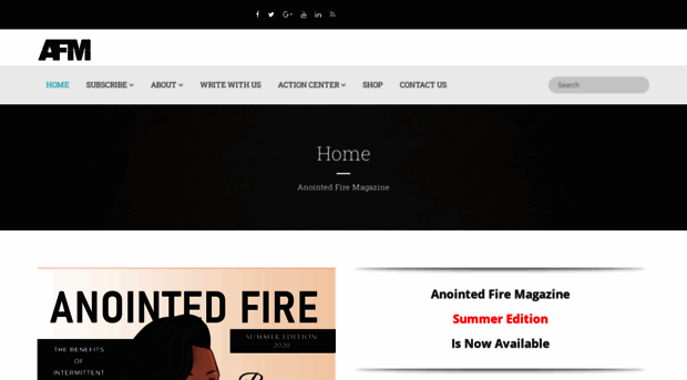 anointedfiremagazine.com