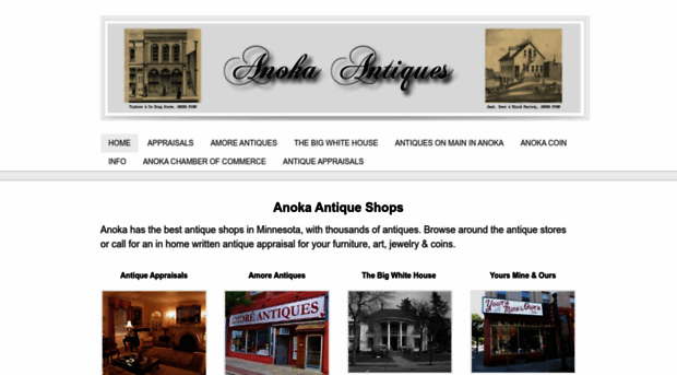 anokaantiques.com