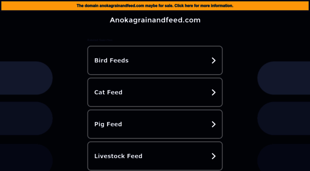 anokagrainandfeed.com