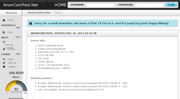 anoncoinpool.net