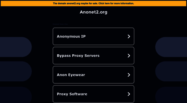 anonet2.org