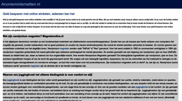 anonieminternetten.nl