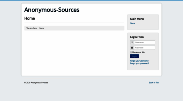 anonymous-sources.com