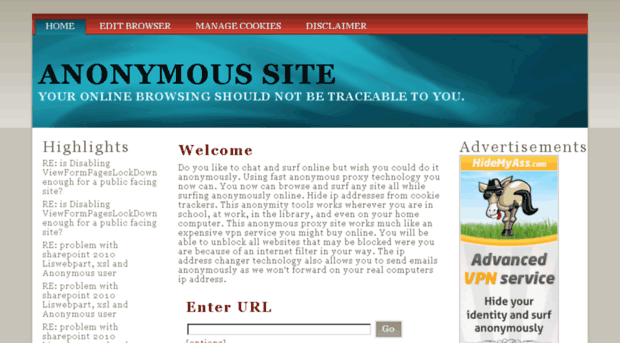 anonymoussite.info