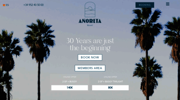 anoretaresort.com