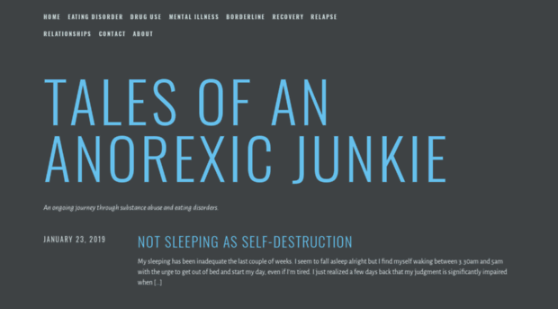 anorexicjunkie.com