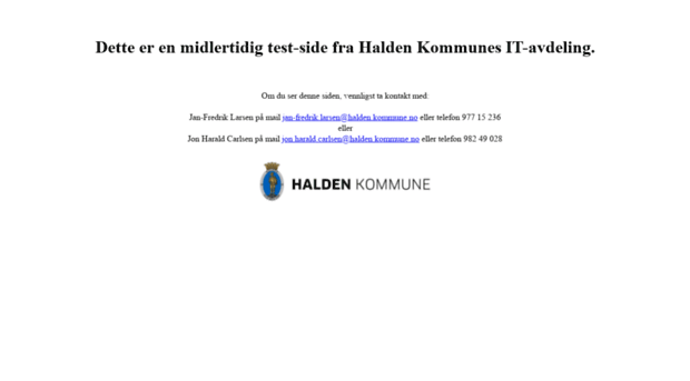 ansattportal.halden.kommune.no