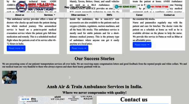 anshambulanceservice.com