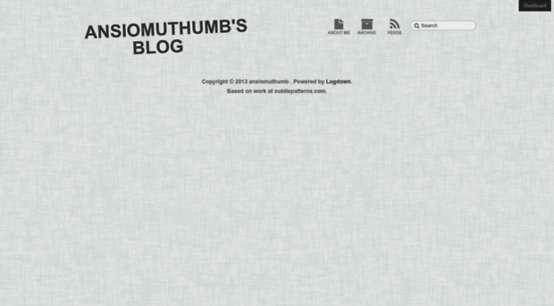 ansiomuthumb-blog.logdown.com