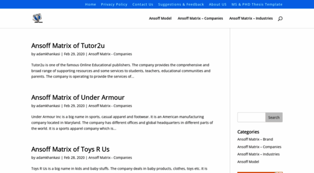 ansoffs.com