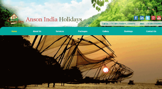 ansonindiaholidays.com