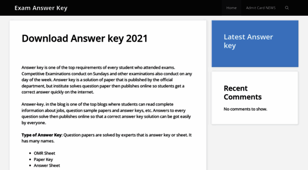 answer-key.in