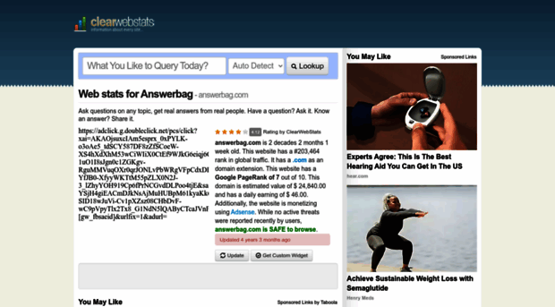 answerbag.com.clearwebstats.com