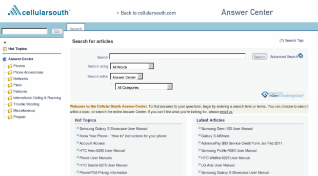 answercenter.cellularsouth.com