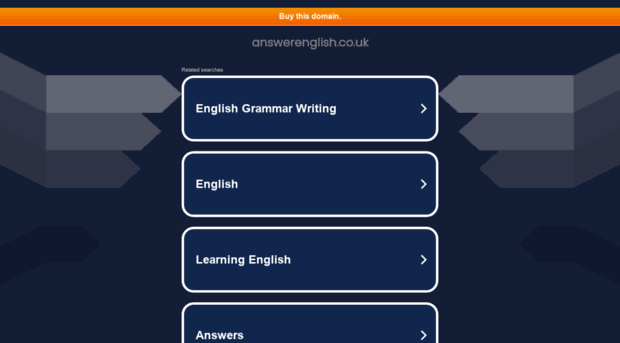 answerenglish.co.uk