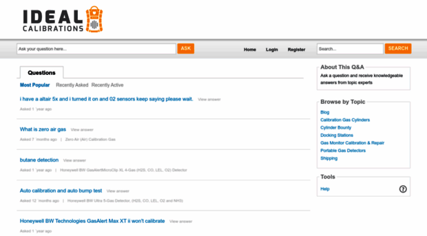 answers.idealcalibrations.com