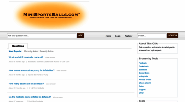 answers.minisportsballs.com