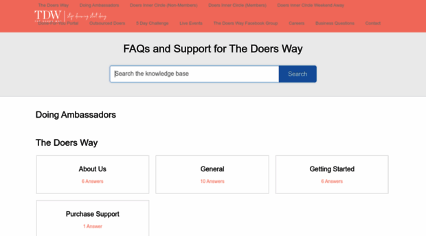 answers.thedoersway.com