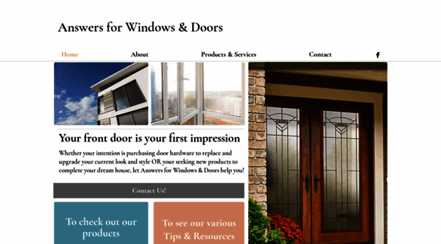 answersforwindowsanddoors.com