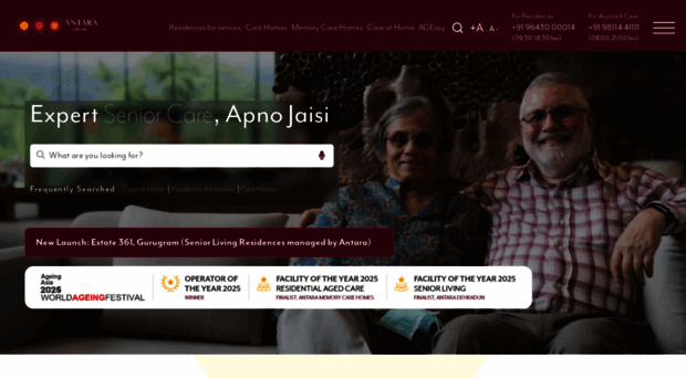 antaraseniorcare.co.in