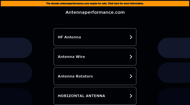 antennaperformance.com