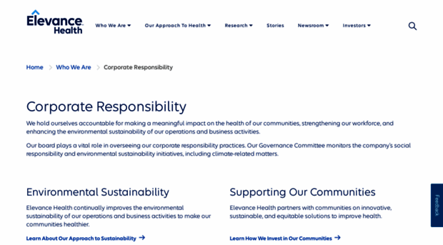 anthemcorporateresponsibility.com