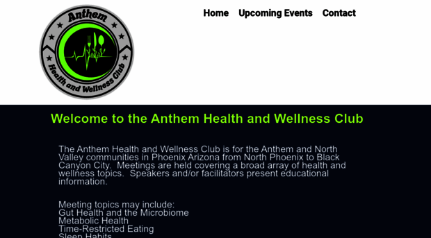 anthemhealthandwellnessclub.com