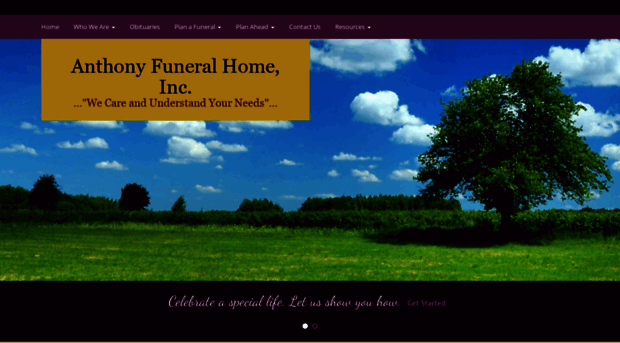 anthonyfuneralhome.net