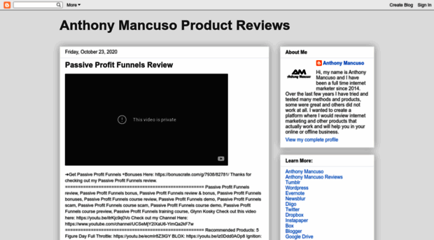 anthonymancusoreviews.blogspot.com