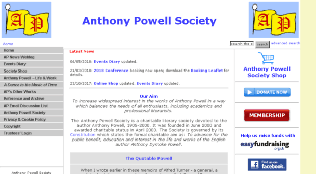 anthonypowell.org.uk