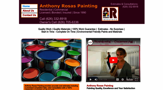 anthonyrosaspaintingcontractor.com