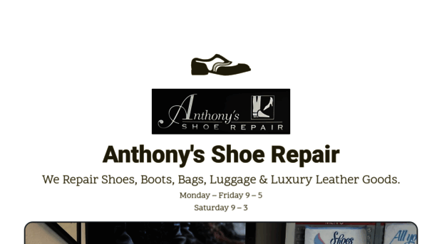 anthonyshoerepair.com