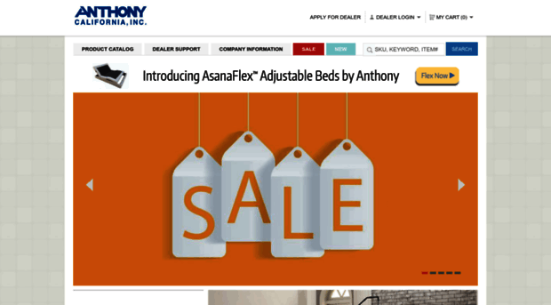 anthonyshowrooms.com