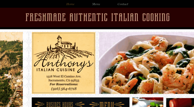 anthonysitaliancuisine.biz