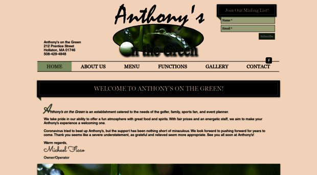 anthonysonthegreen.com