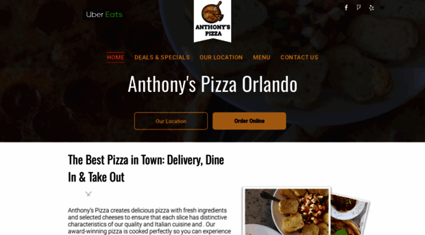 anthonyspizzadelivery.com