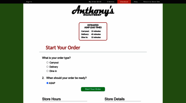 anthonysreading.cuteorder.com