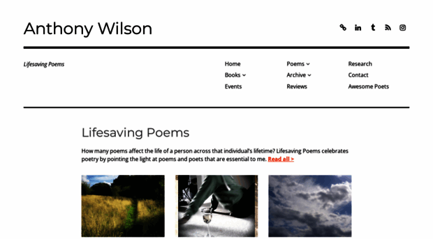 anthonywilsonpoetry.com