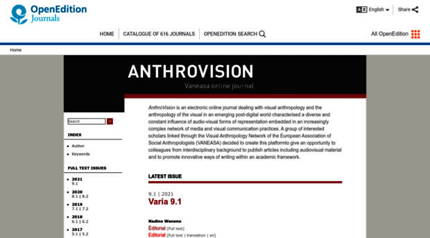 anthrovision.revues.org