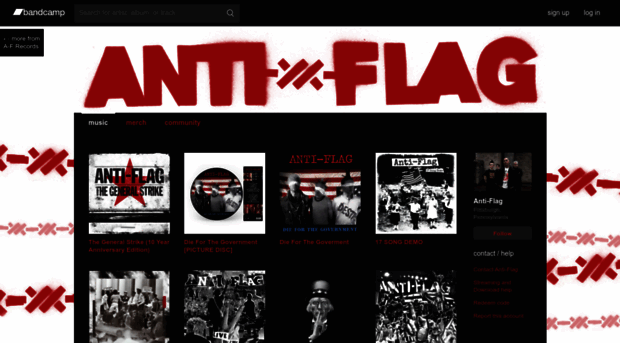 anti-flag.bandcamp.com