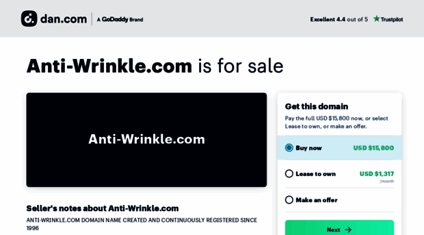 anti-wrinkle.com
