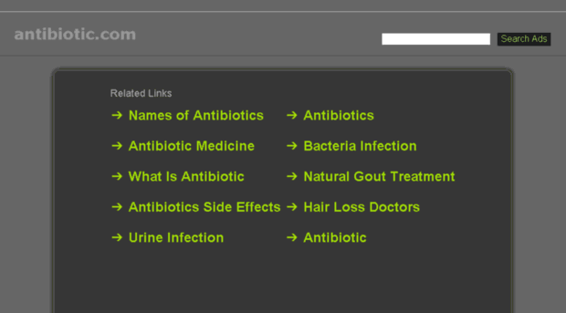 antibiotic.com