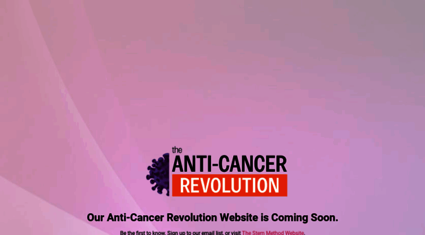 anticancerrevolution.com